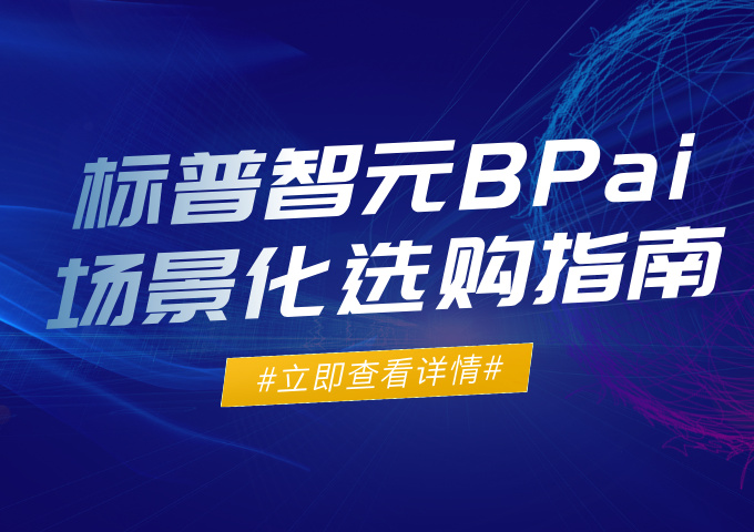 标普智元BPai场景化选购指南